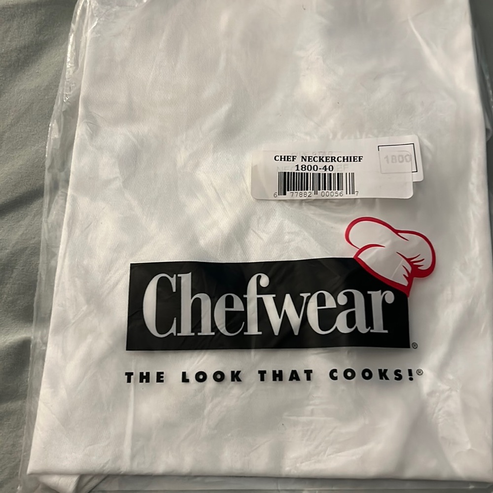 Chefwear neckerchief white
